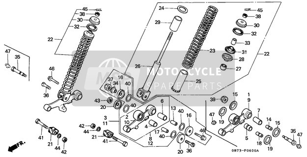 51351041010, Stopper, Fr. Arm, Honda, 0